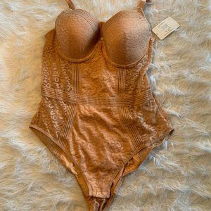 French Affairs Push Up Bodysuit Lace